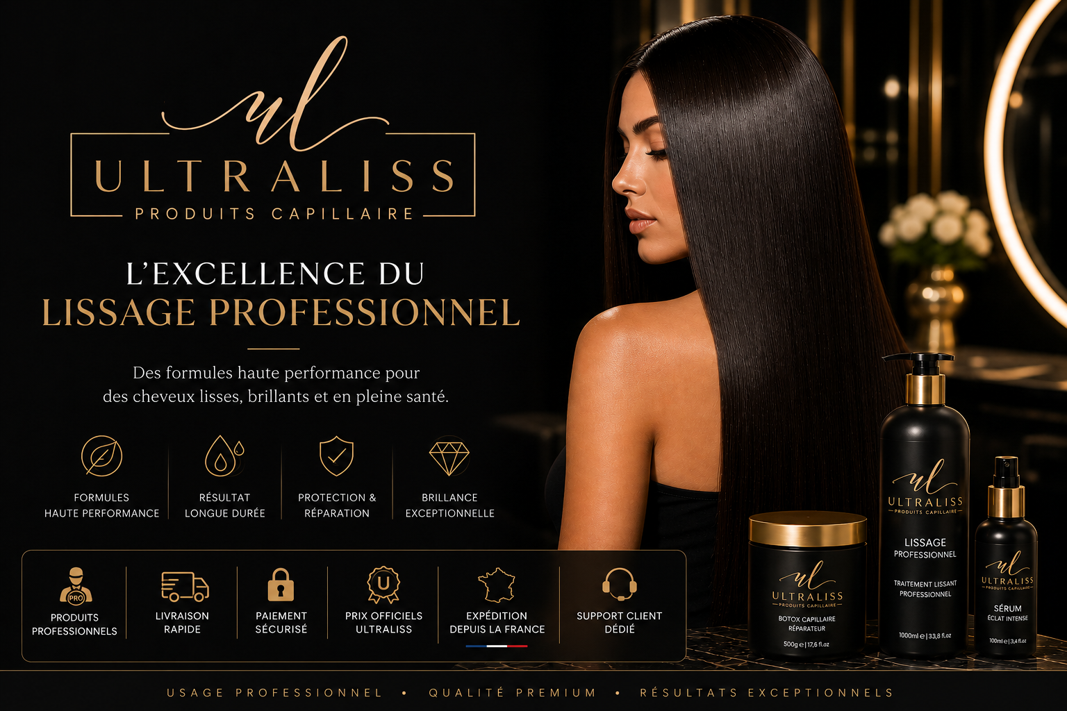 ULTRALISS — L'excellence du lissage professionnel