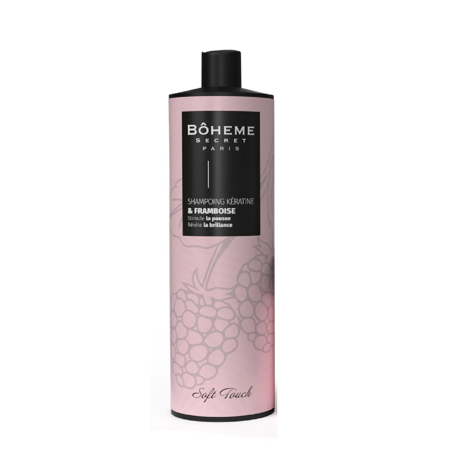 Shampooing Kératine Framboise – Bohême Secret